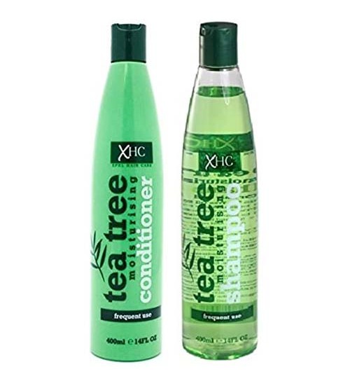XHC Tea Tree Moisturising Shampoo 400ml + Conditioner 400ml